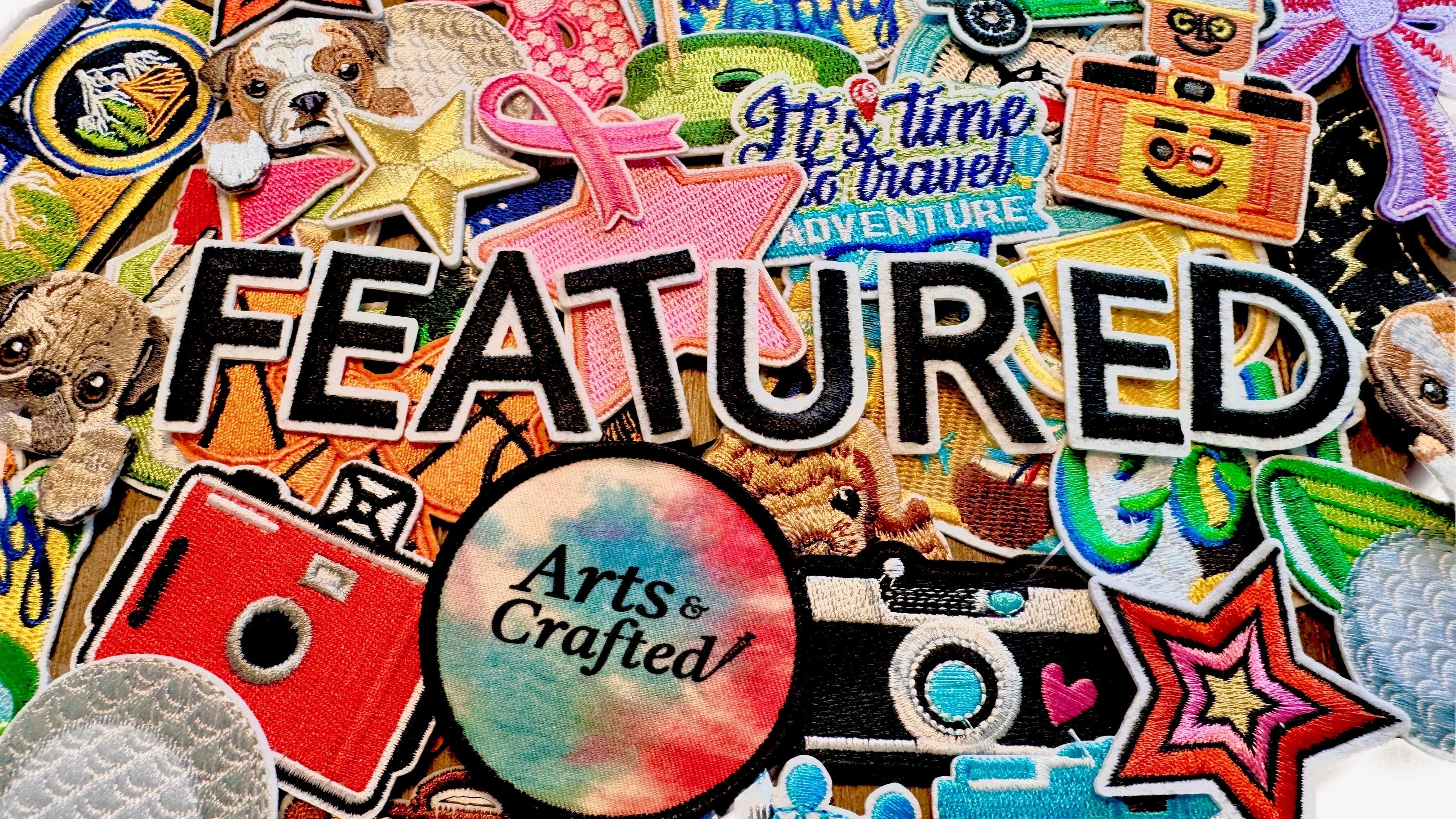 Featured Add-Ons Iron On Patches