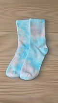 "For Good Luck" Tie-Dye Lightweight Socks Arts & Crafted