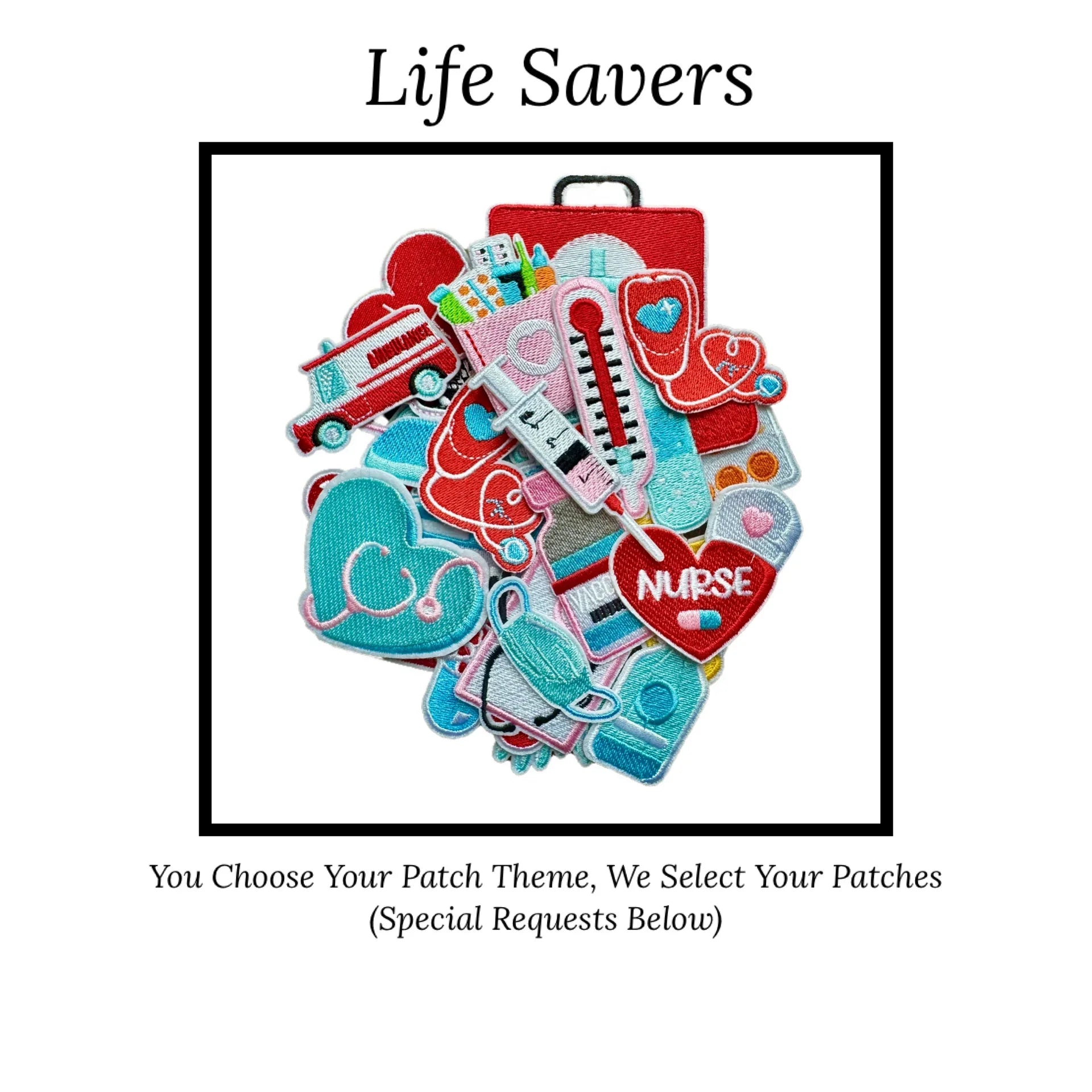 Life Savers Iron-On Patch