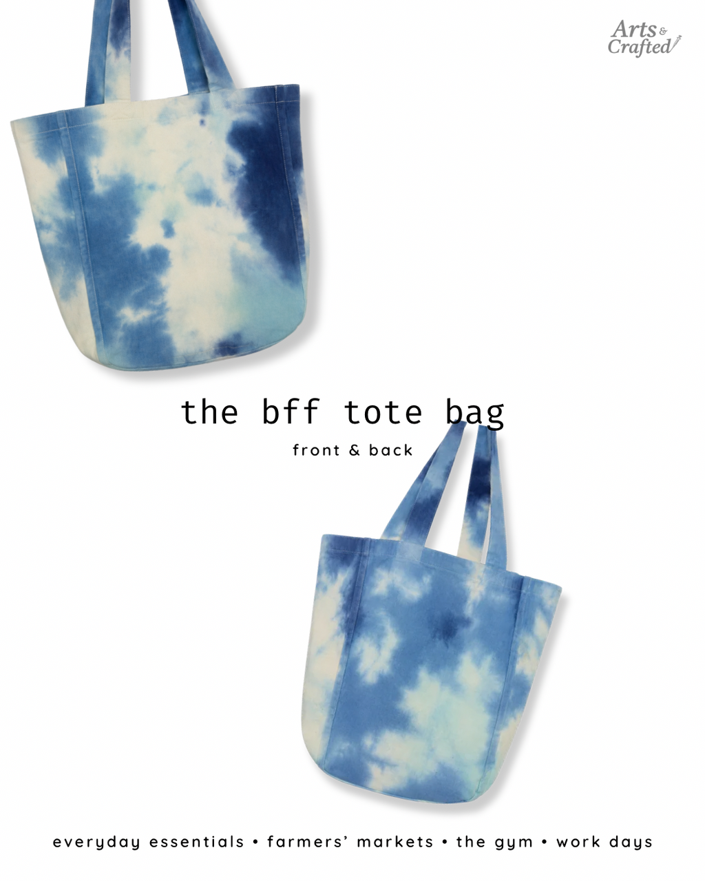 The BFF Tote Bag Arts & Crafted