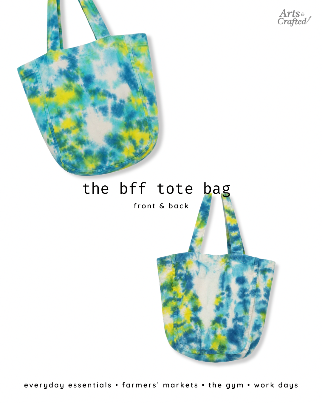 The BFF Tote Bag Arts & Crafted